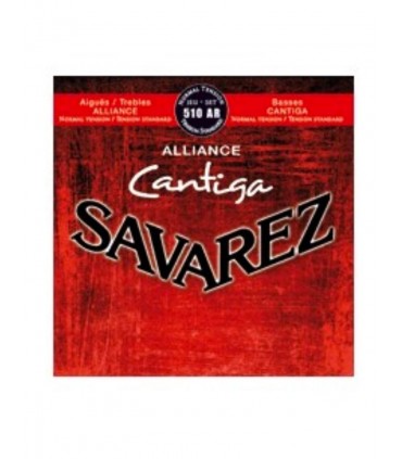 Juego de Cuerdas Savarez Clásica Alliance Cantiga Roja 510-AR