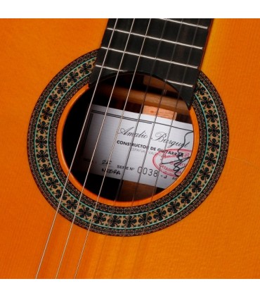 Guitarra Flamenco Amalio Burguet 2F Negra