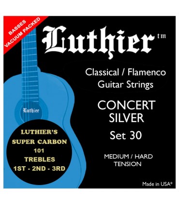Juego de Cuerdas Luthier 30 LU-30 Super Carbon