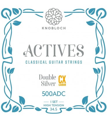 Juego de cuerdas Knobloch Strings Double Silver Carbon CX 500ADC