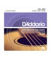 Juego de Cuerdas Guitarra Acústica D'Addario EJ-26 011-052