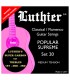 Juego de Cuerdas Luthier 20 Guitarra Clásica set 20 Super carbon