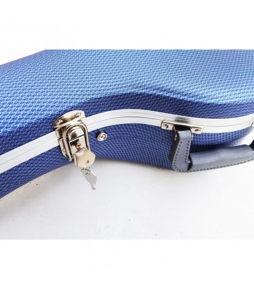 CIBELES C230.015AZ Estuches ABS Clásica Azul Claro Cuadritos