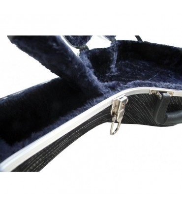 CIBELES C230.015NR Estuche ABS Clásica Negro Rayado