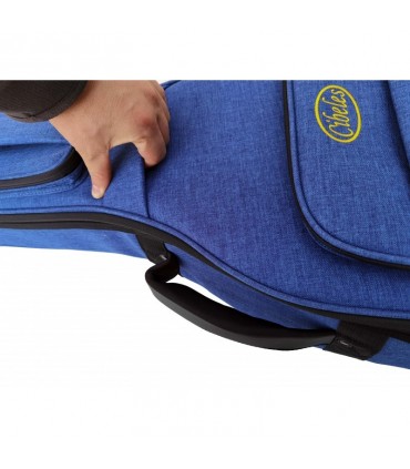 Cibeles C130.324Bl Funda para Guitarra Clásica Azul de Protección Superior Azul