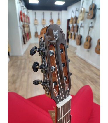 Guitarra Clásica Cutaway Martínez Hispania Red Cognac