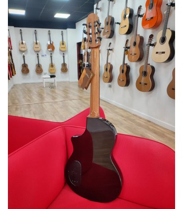 Guitarra Clásica Cutaway Martínez Hispania Red Cognac