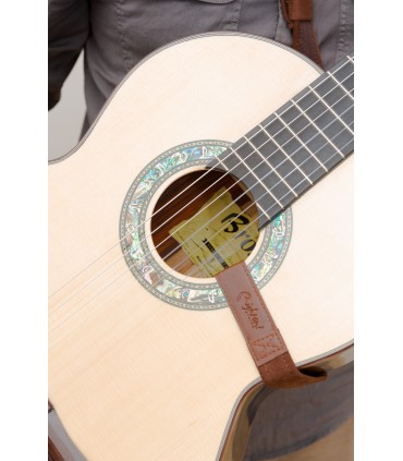 Cordón Guitarra Clásica RightOn! Hook (un enganche) - Marrón