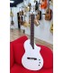 Guitarra Clásica Cutaway Martínez Hispania White GT