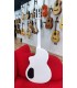 Guitarra Clásica Cutaway Martínez Hispania White GT