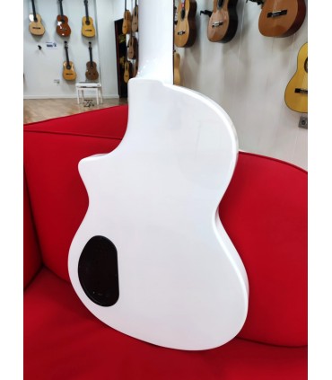 Guitarra Clásica Cutaway Martínez Hispania White GT