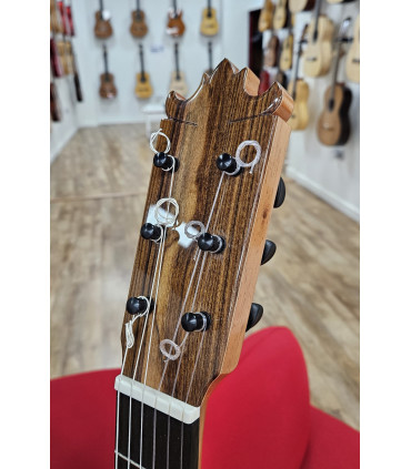 Guitarra Flamenco Fernando Caldera "La Preciosa" Pauferro con clavijero palillos Wittner (Serie Limitada nº5/20)