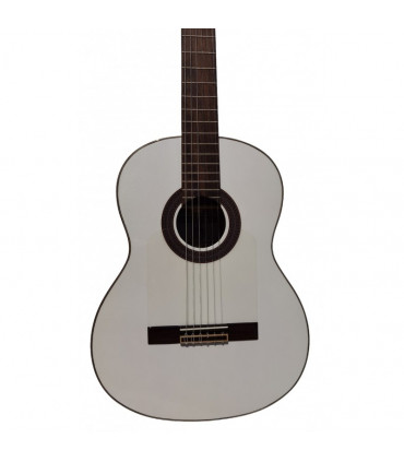 Guitarra Flamenca Vicente Tatay "Perla" Ciprés en blanco