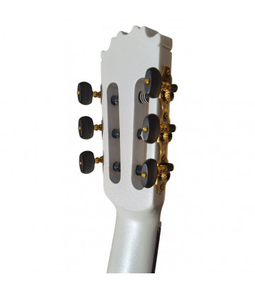 Guitarra Flamenca Vicente Tatay "Perla" Ciprés en blanco
