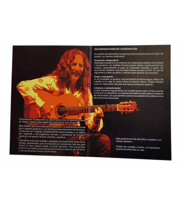 Guitarra Flamenca Antonio de Toledo Modelo "Tomatito Almería" serie limitada