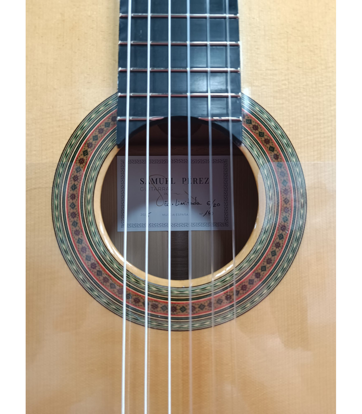 Guitarra Flamenca Samuel Pérez edición limitada 6/20
